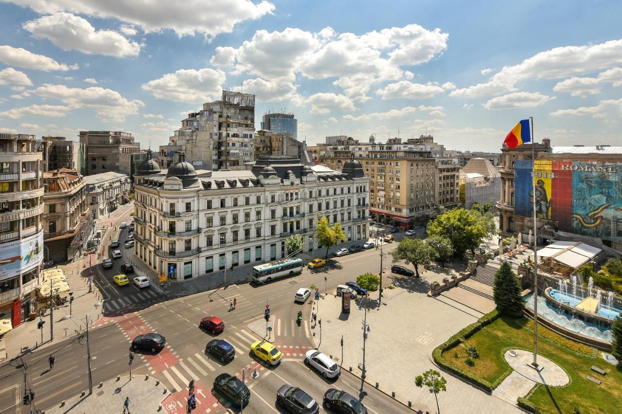 בוקרשט Chic Accommodation With Breathtaking Views Over Calea Victoriei - Your Central Heaven מראה חיצוני תמונה